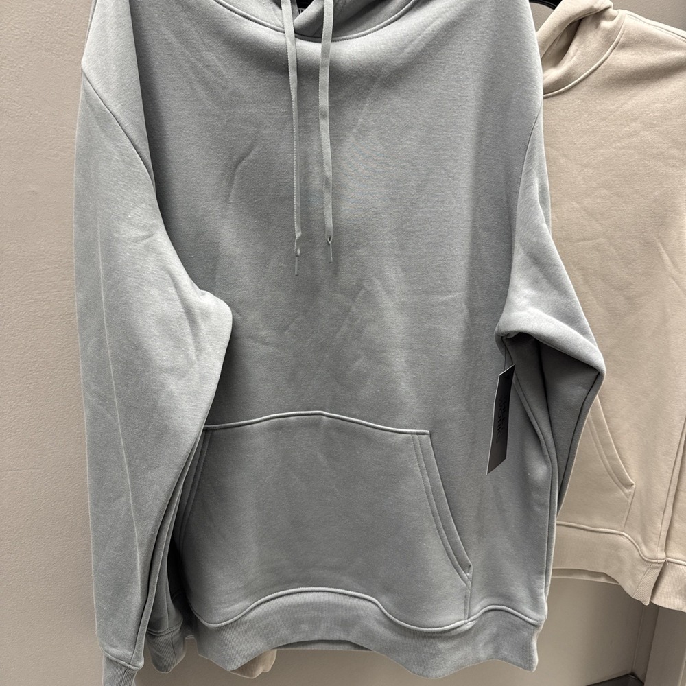 2 Athletic Works Men Fleece Hoodie Pullover Sweatshirts NWT Sage Green/Tavertine - Picture 8 of 8